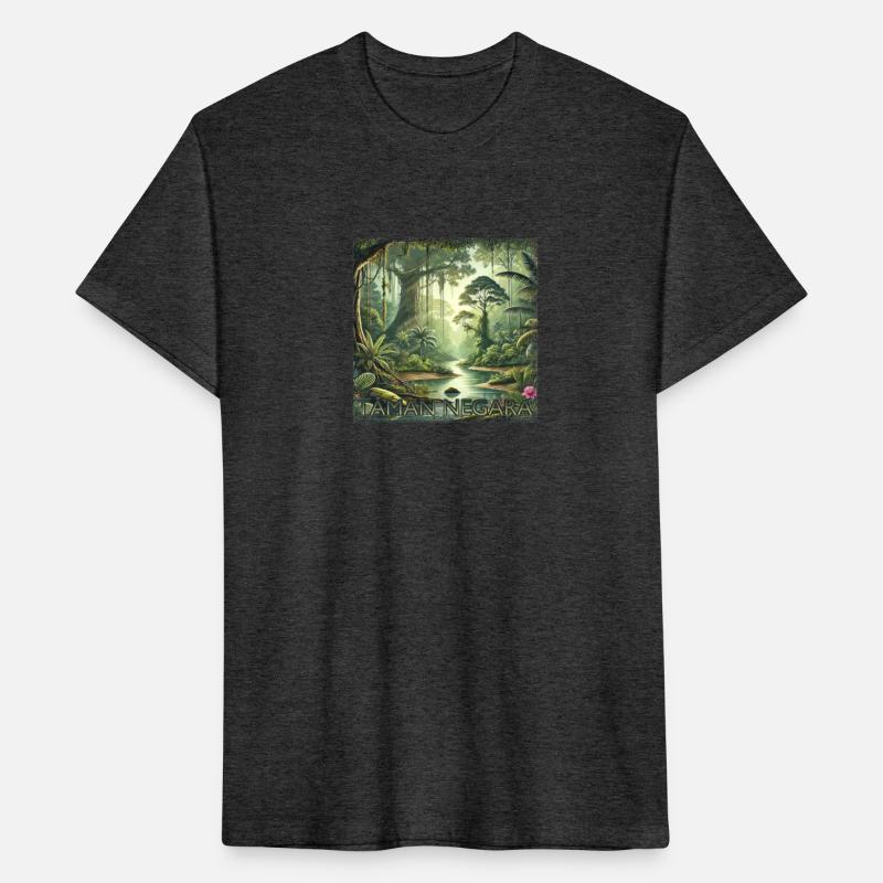 Taman Negara rainforest Malaysia tropical river