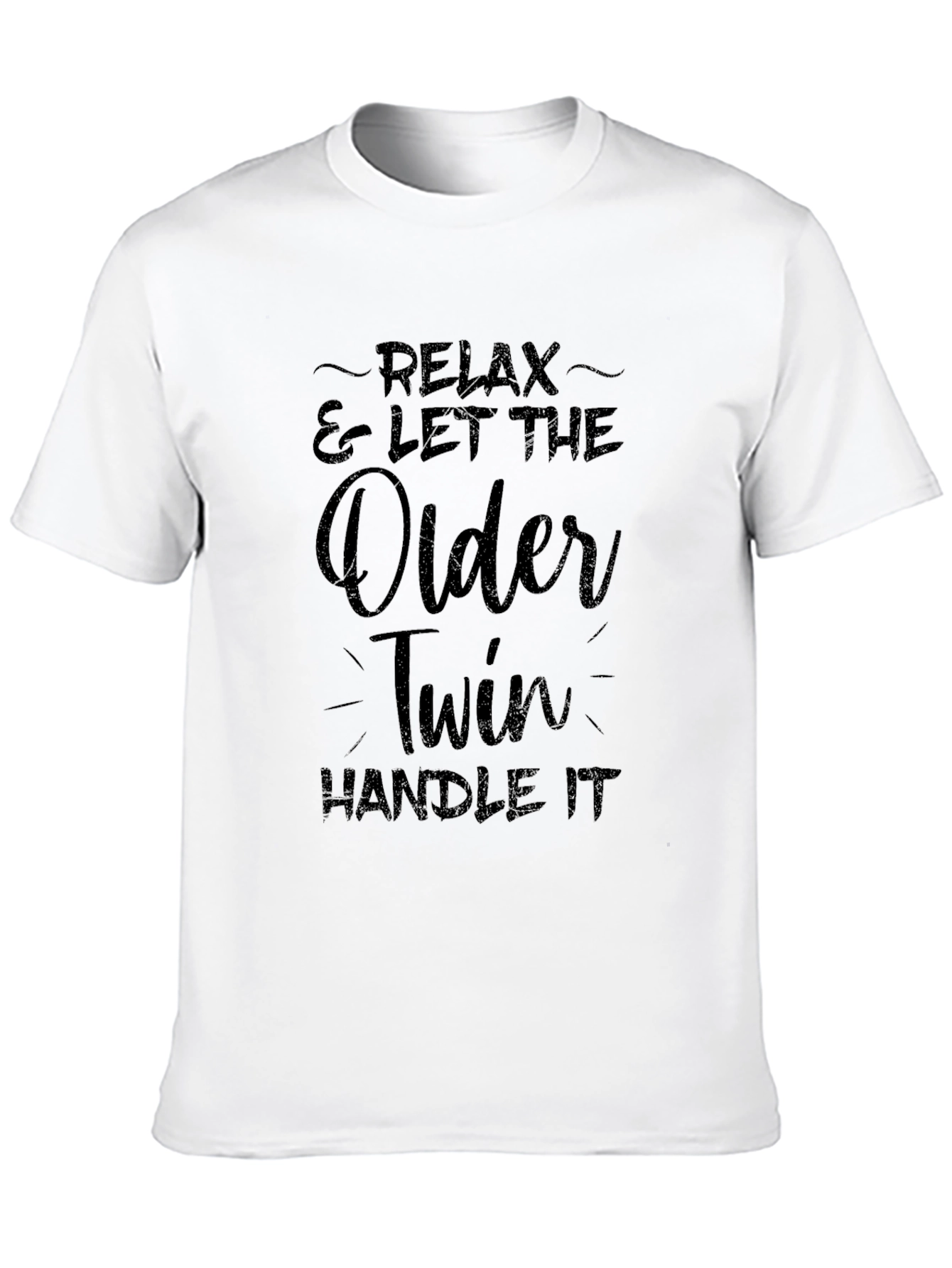 Relax Older Twin Handle It Graphic Tee