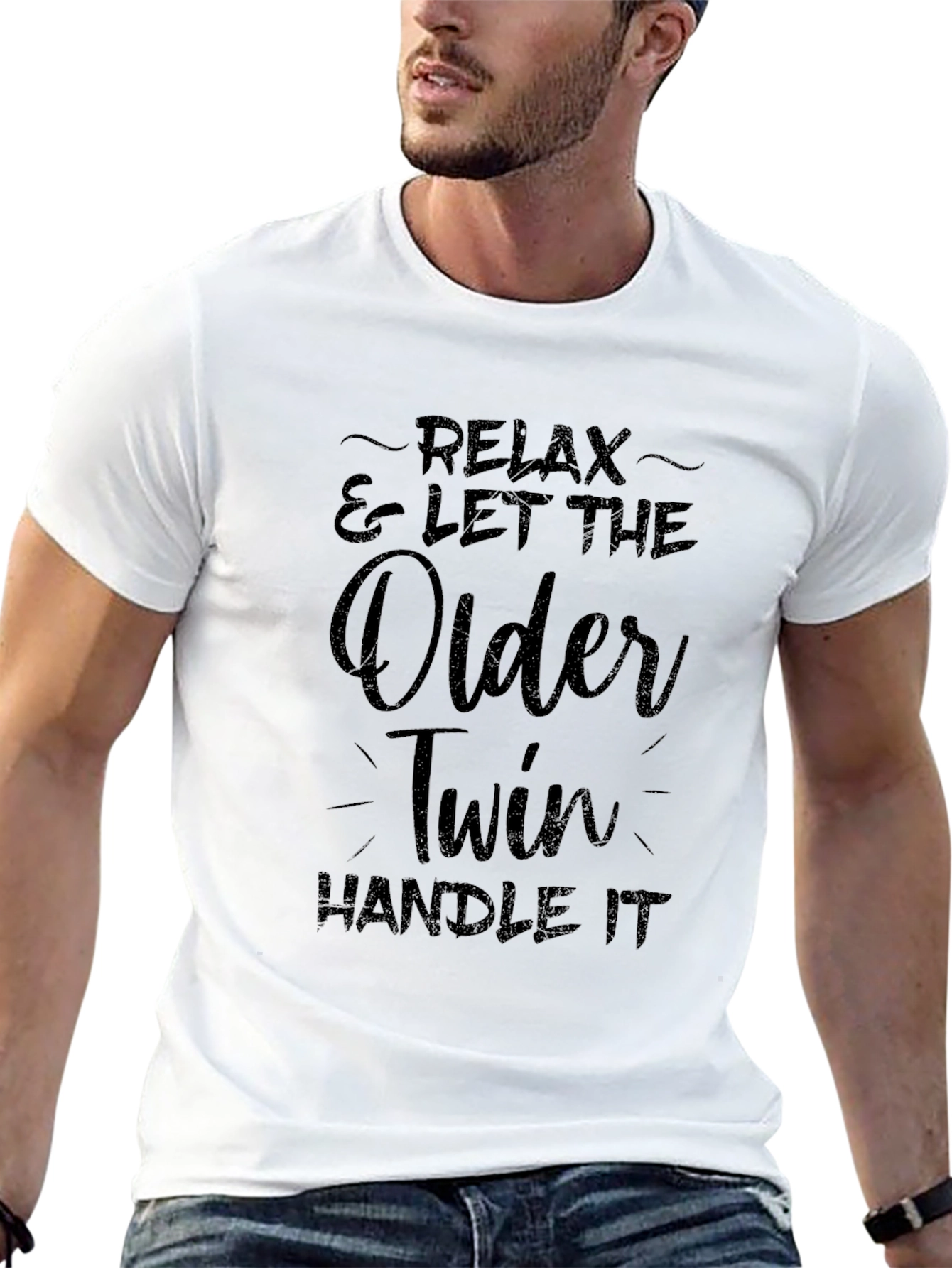 Relax Older Twin Handle It Graphic Tee
