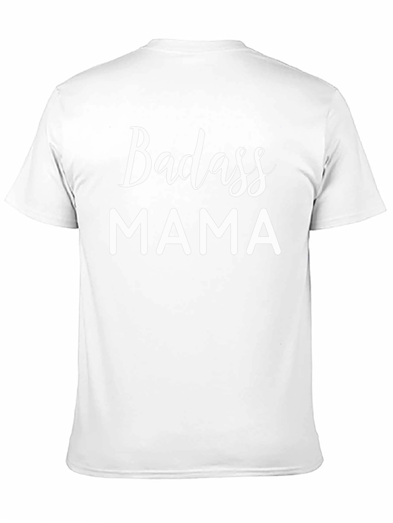 Badass Mama Graphic Tee - Black Cotton T-Shirt