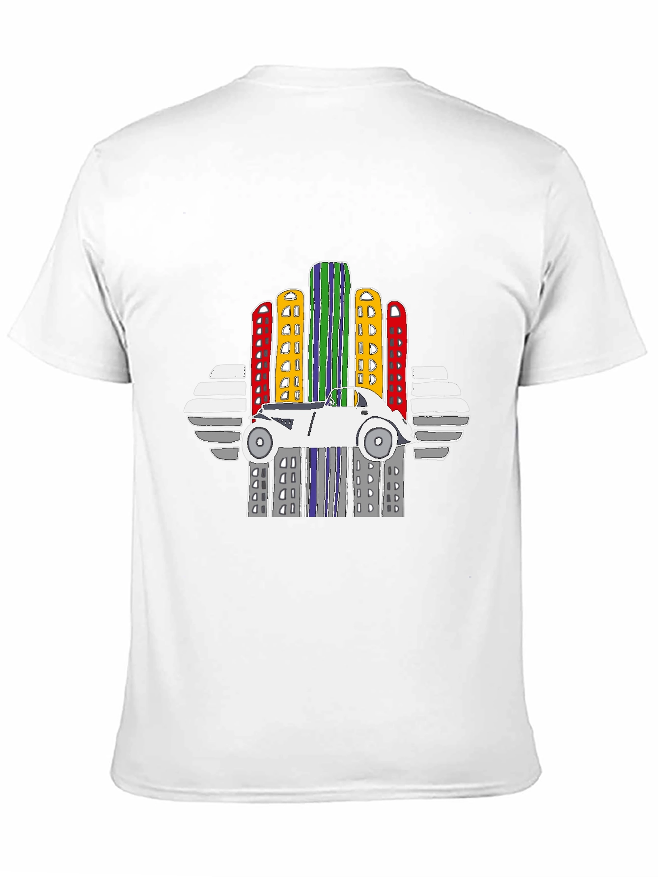 City Car Graphic T-Shirt