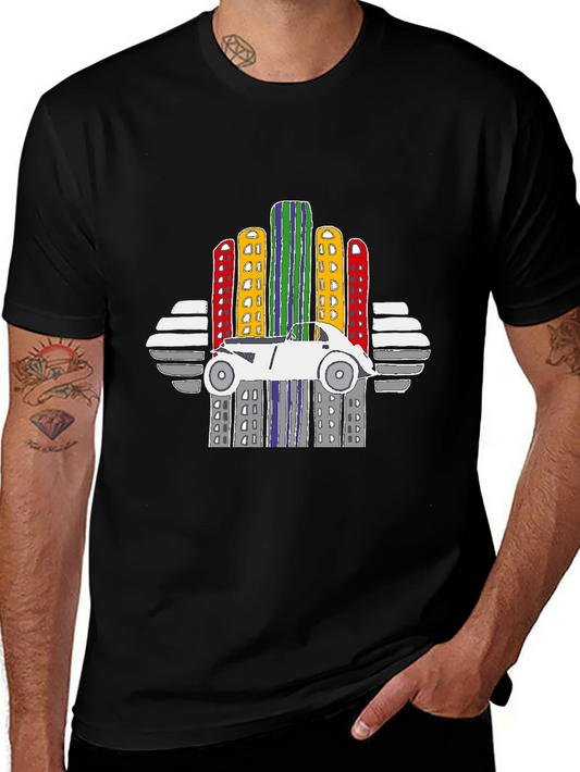 City Car Graphic T-Shirt