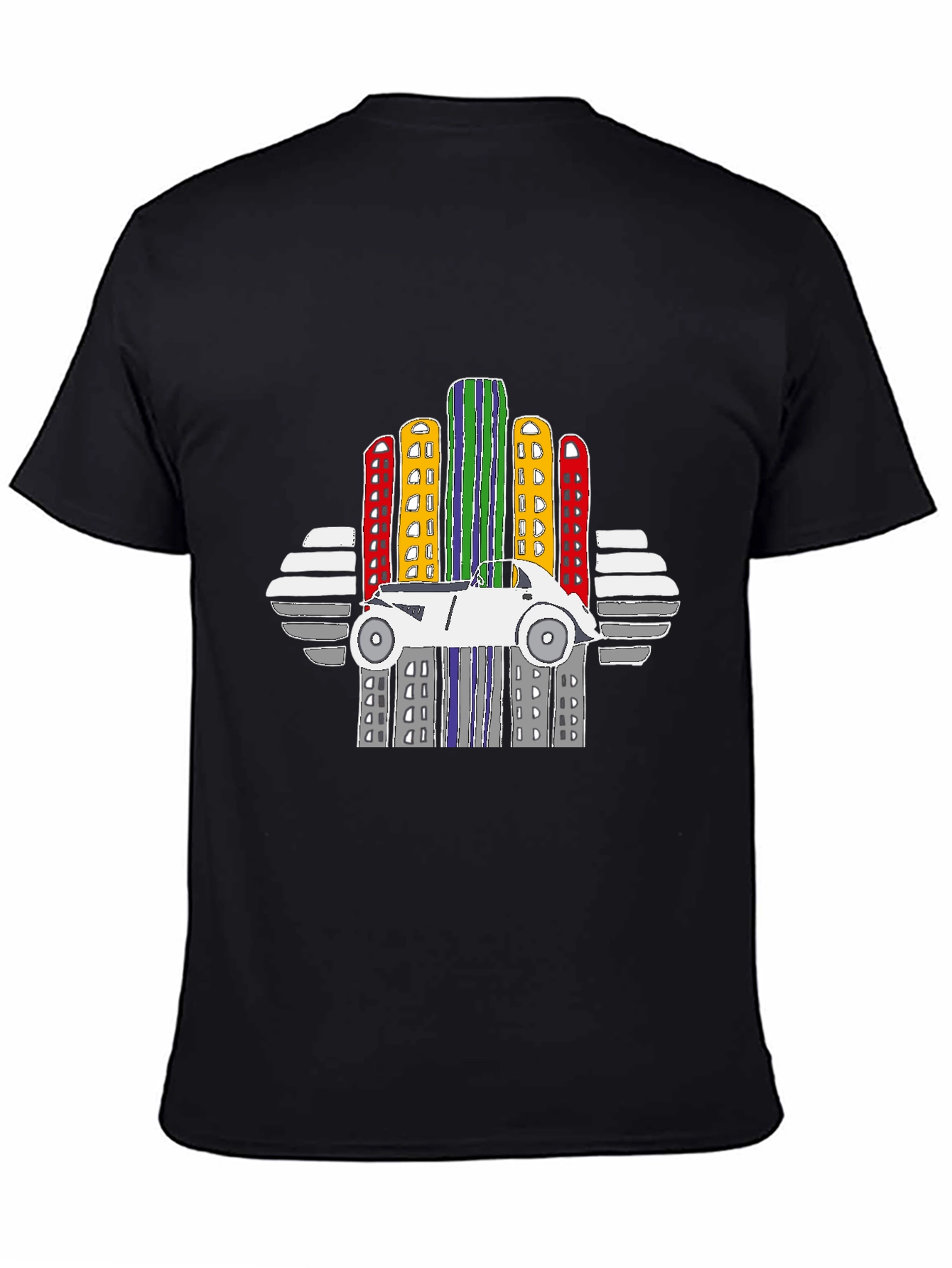 City Car Graphic T-Shirt