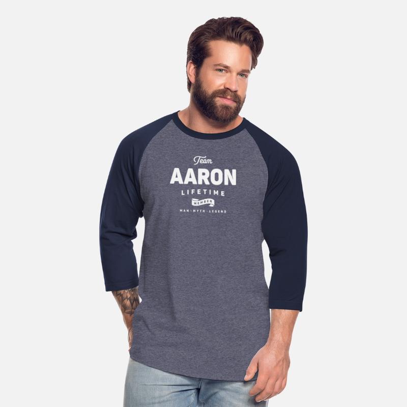 Team Aaron Lifetime Member Funny Name Aaron