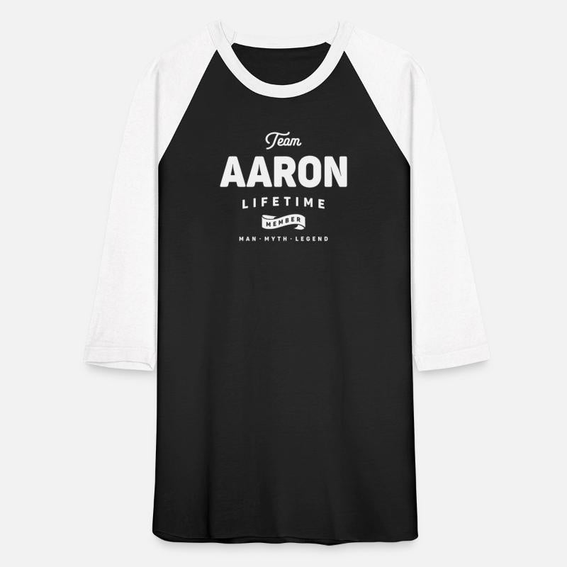 Team Aaron Lifetime Member Funny Name Aaron