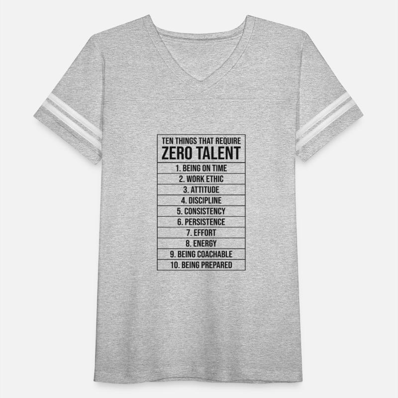 ten things that require zero talent