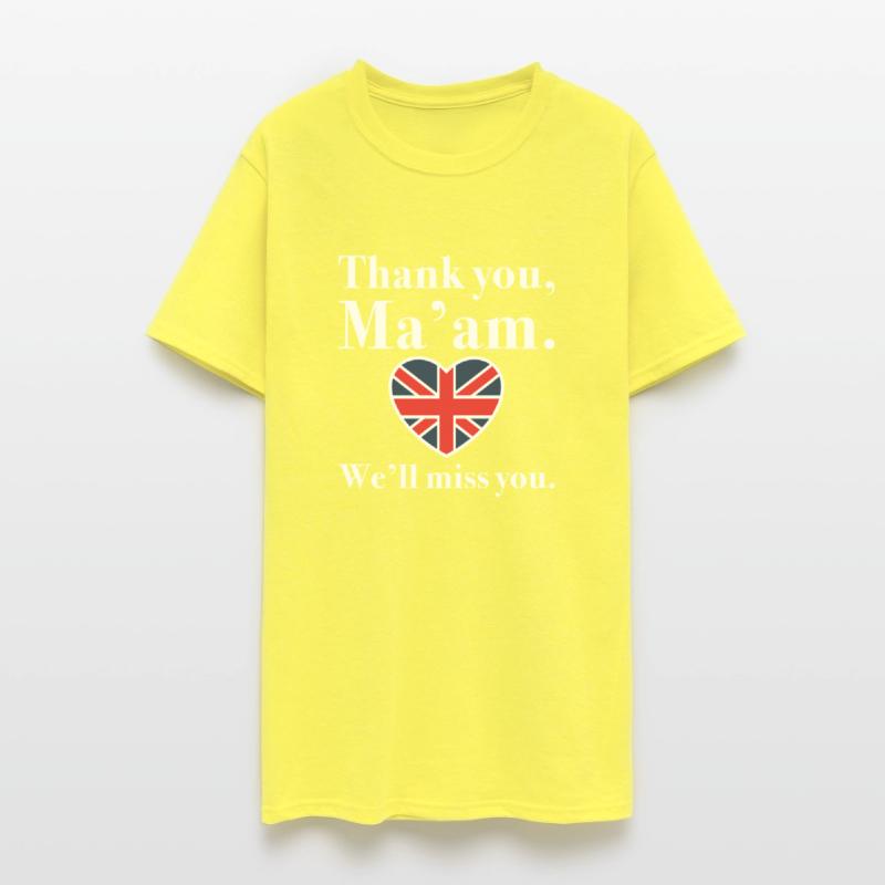 Thank You Ma’am We’ll Miss You