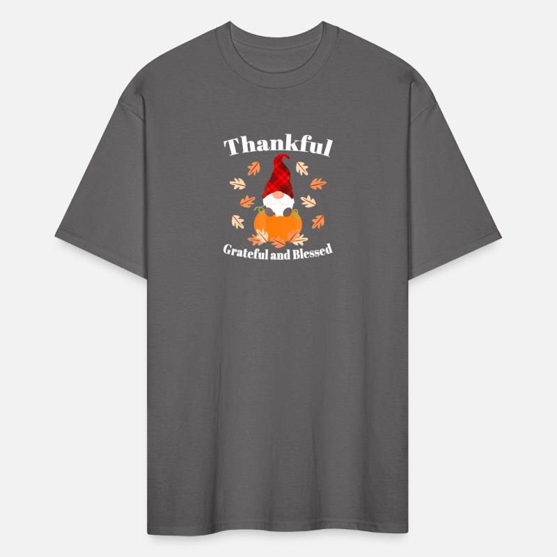 Thanksgiving Gnome Red Plaid Pattern Pumpkin