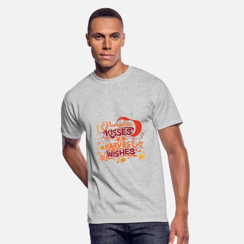 Thanksgiving Pumpkin Kisses Harvest Wishes