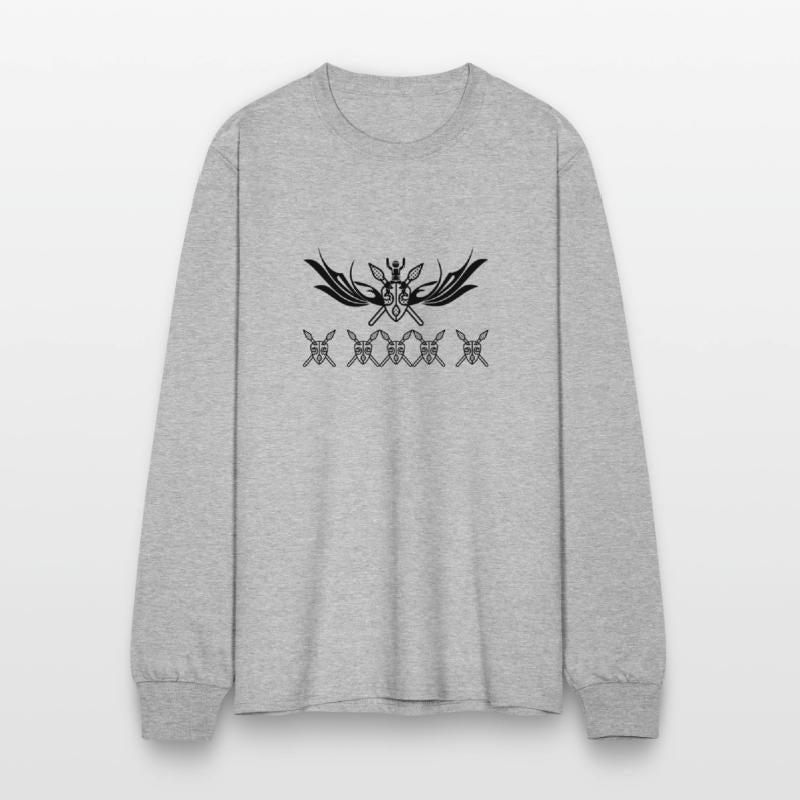 The ancient tribal flyer. (Black)