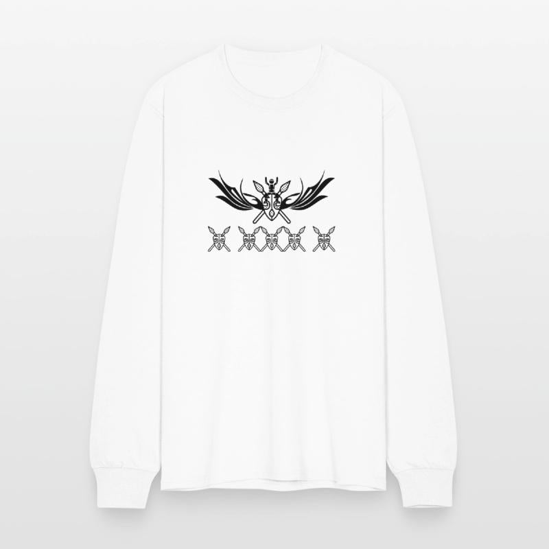 The ancient tribal flyer. (Black)