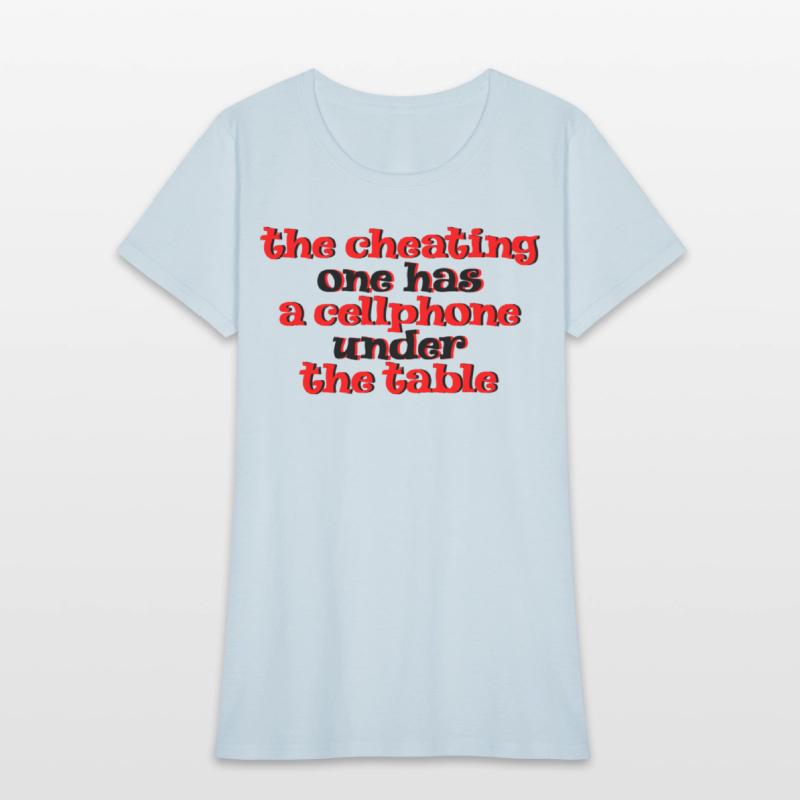 The Cheating One Has A Cellphone Under The Table 3