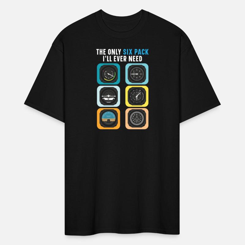 The Only Six Pack I'll Ever Need Pilot Airplane