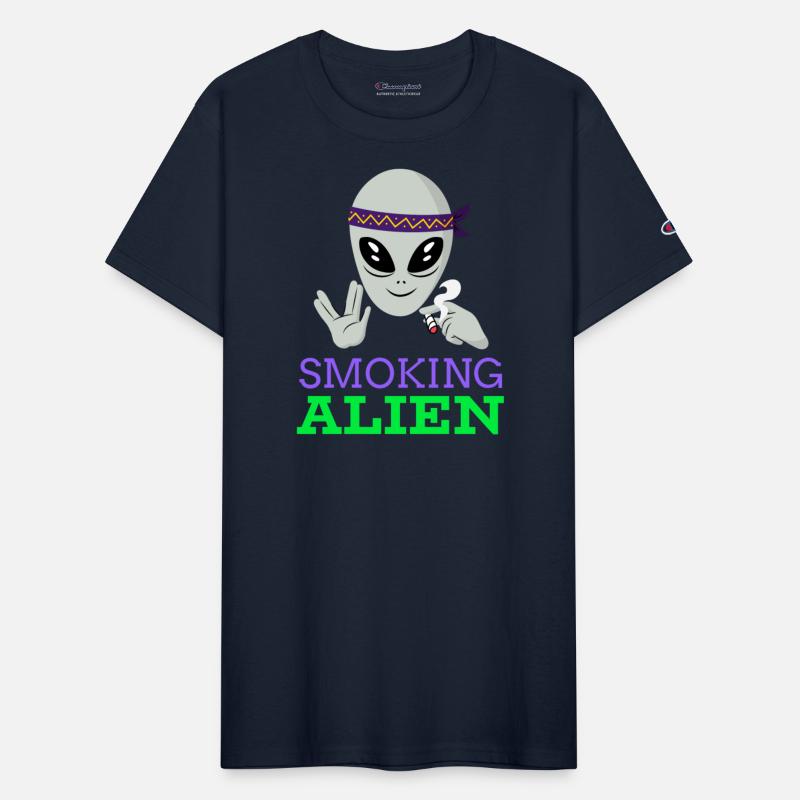 THE SMOKING ALIEN