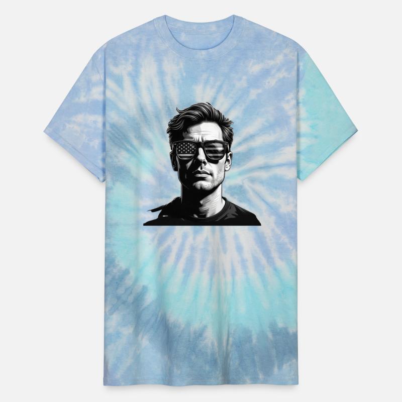 This is a T-shirt design With Men