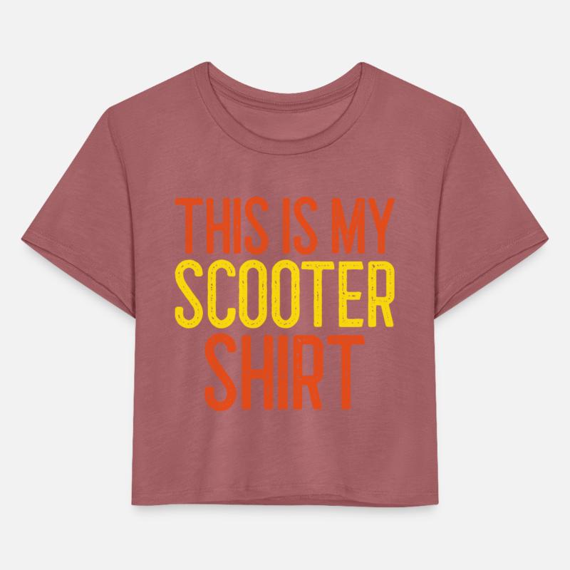 This is my scooter shirt sport hobby gift
