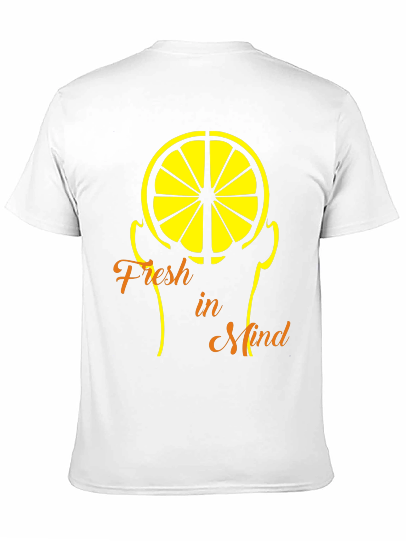 Fresh Mind Lemon Graphic Tee - Cool Summer Style