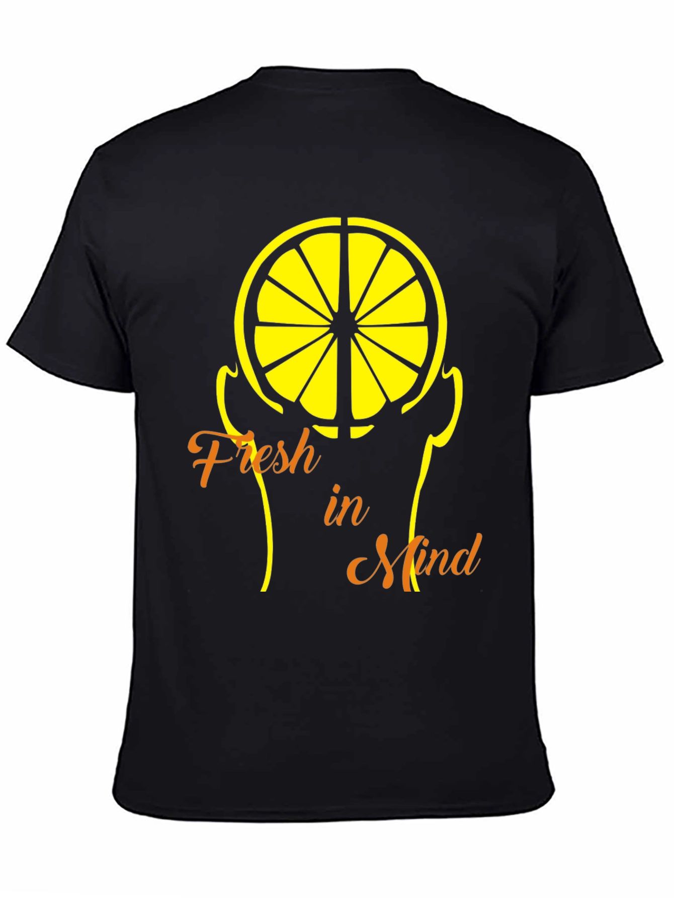 Fresh Mind Lemon Graphic Tee - Cool Summer Style