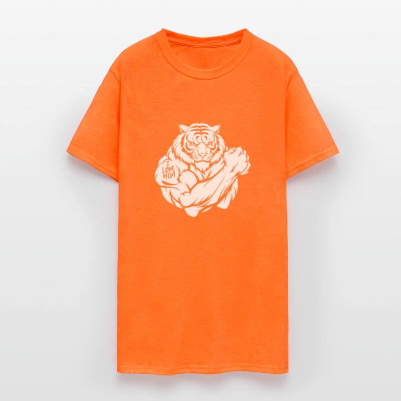 Tiger Biceps Tattoo I Love Mom