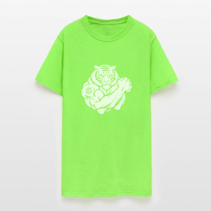 Tiger Biceps Tattoo I Love Mom