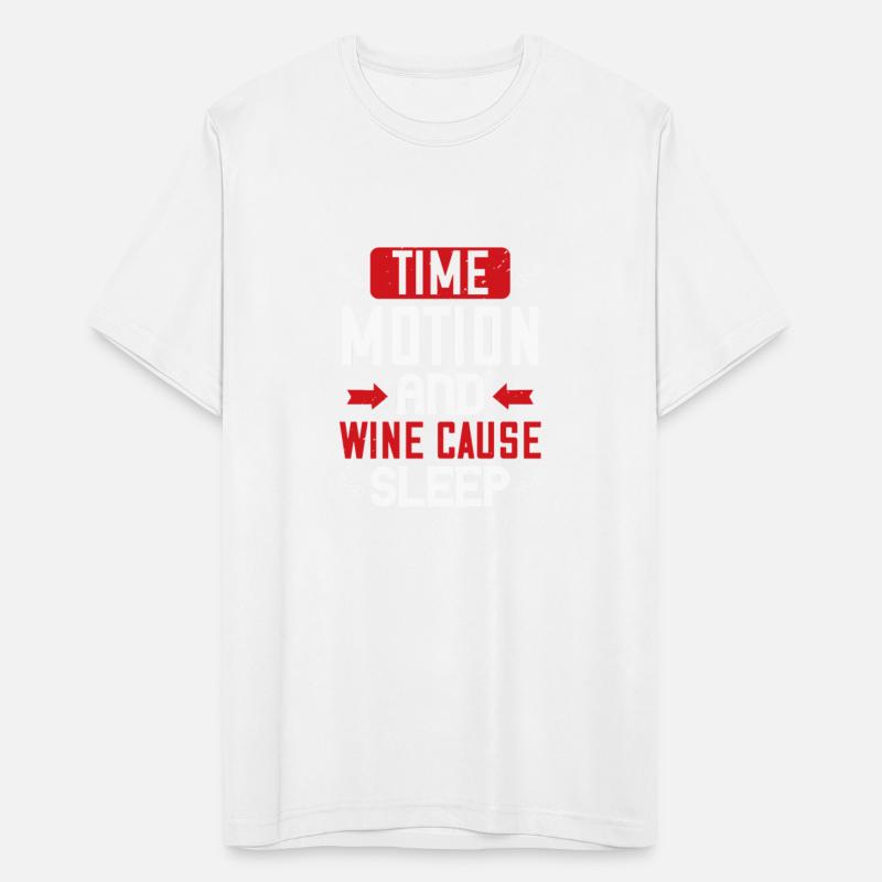 Time, motion and wine cause sleep