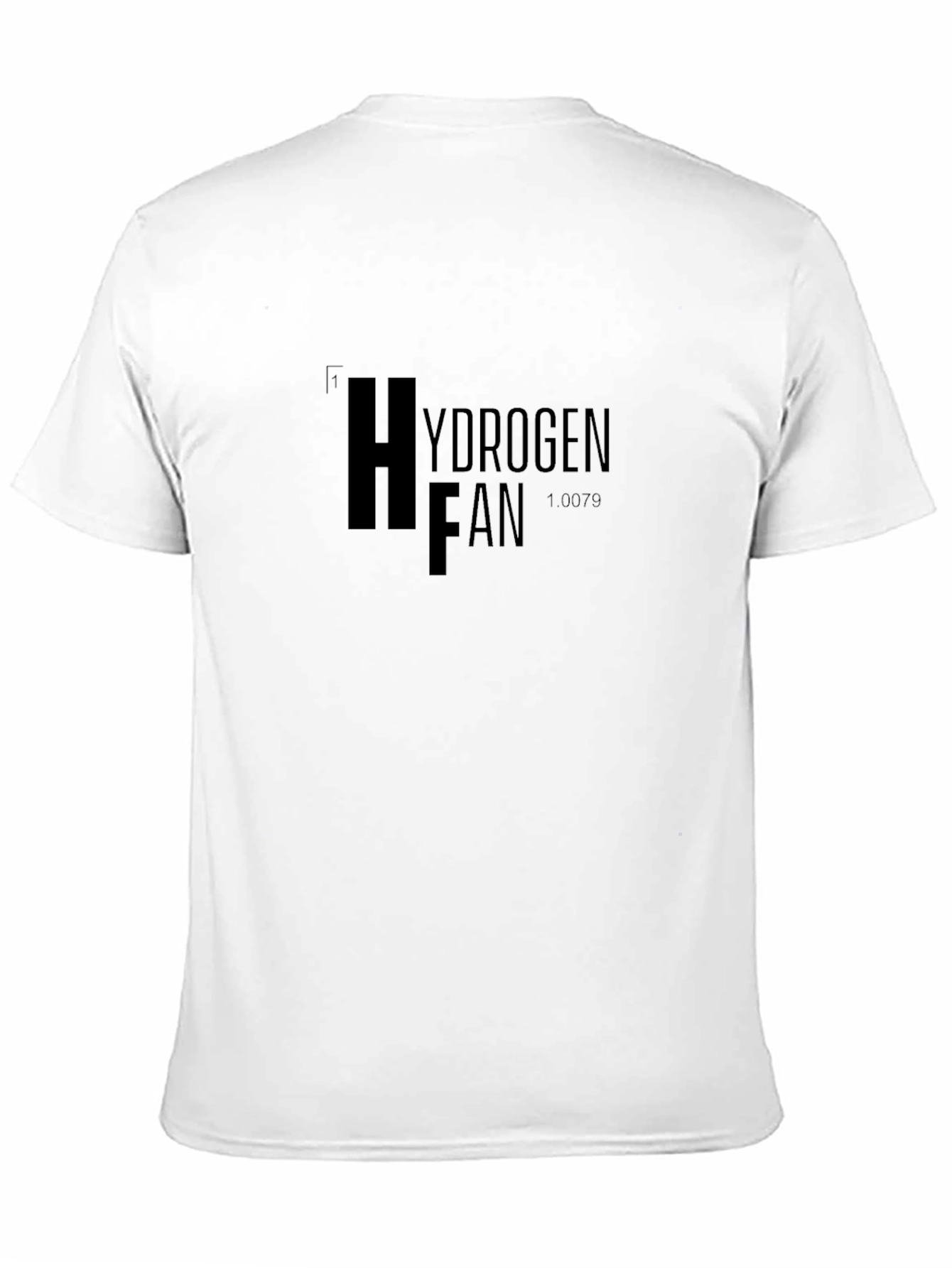 Hydrogen Fan Black T-Shirt