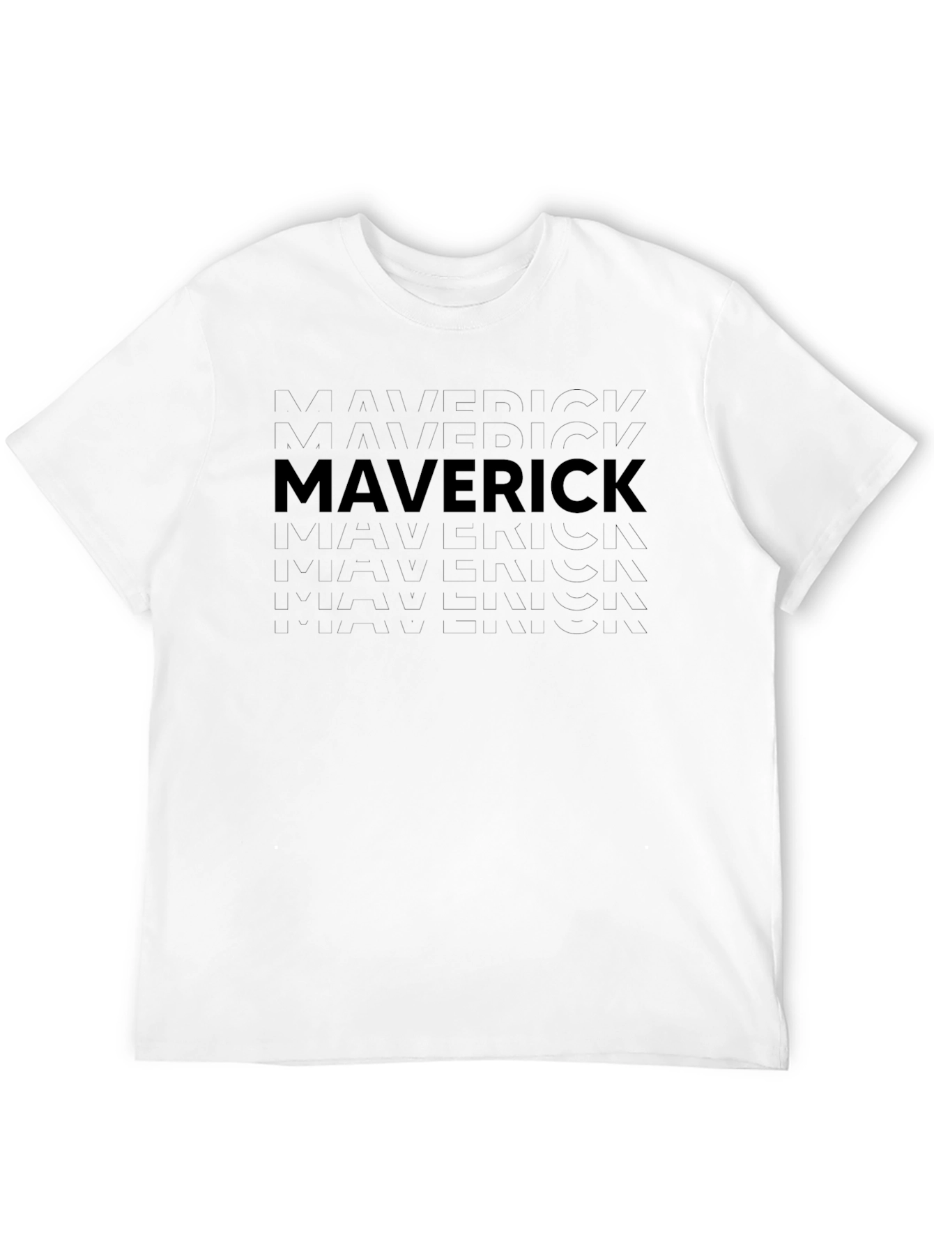 Maverick Graphic Tee - Classic Black