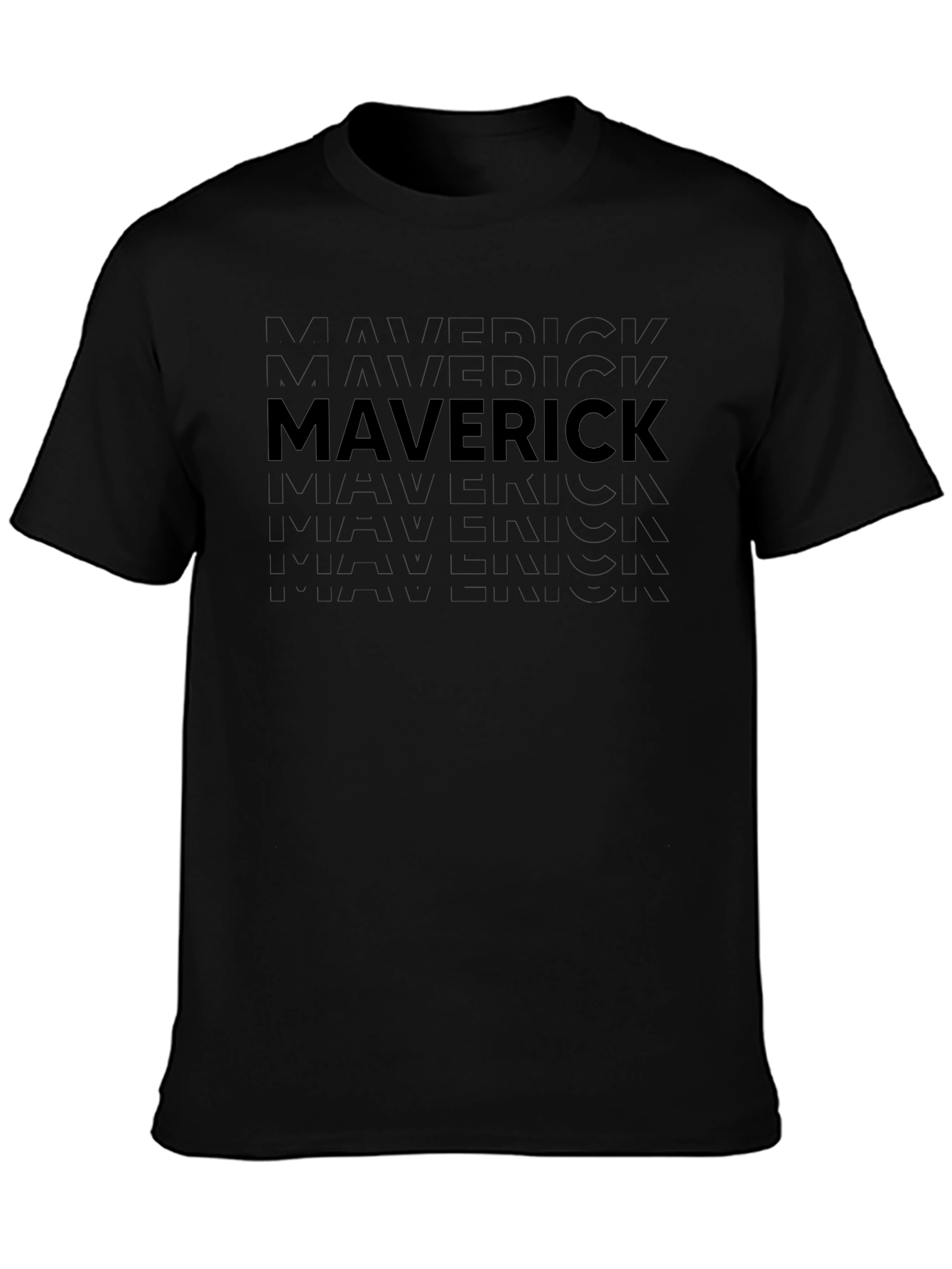 Maverick Graphic Tee - Classic Black
