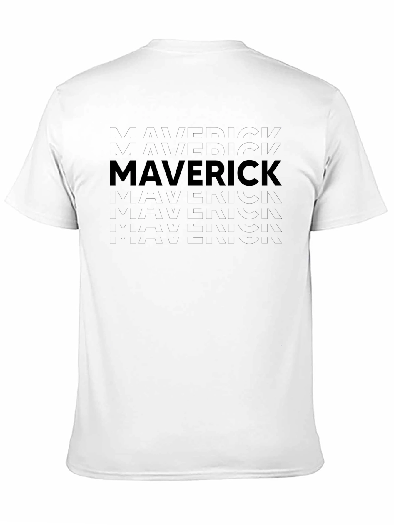 Maverick Graphic Tee - Classic Black
