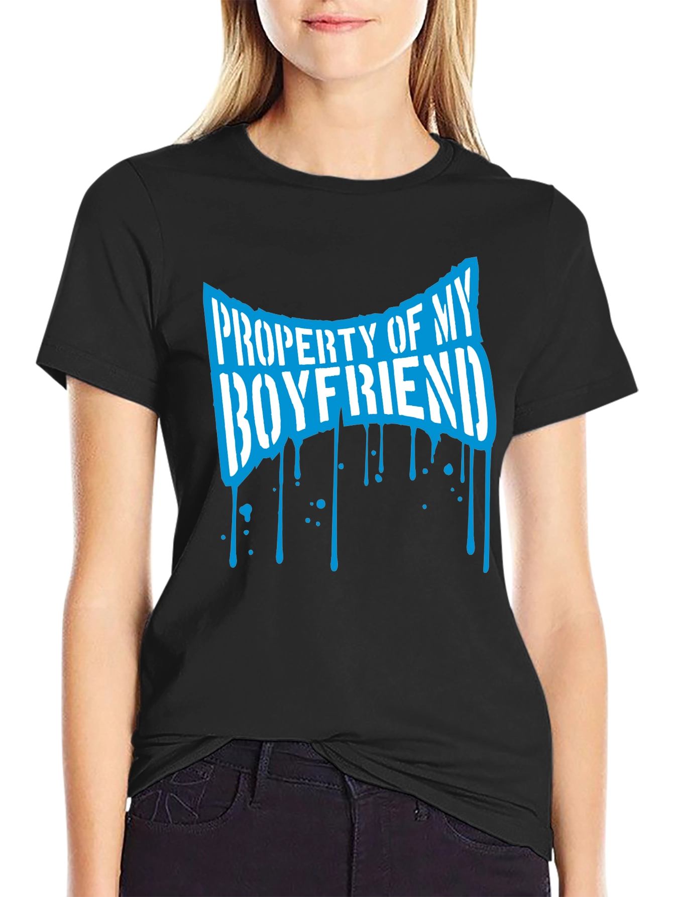 Property of My Boyfriend Graphic T-Shirt