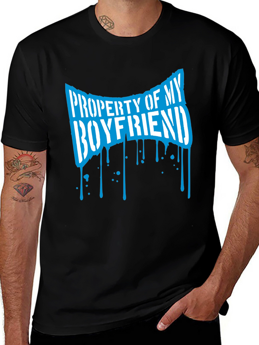 Property of My Boyfriend Graphic T-Shirt