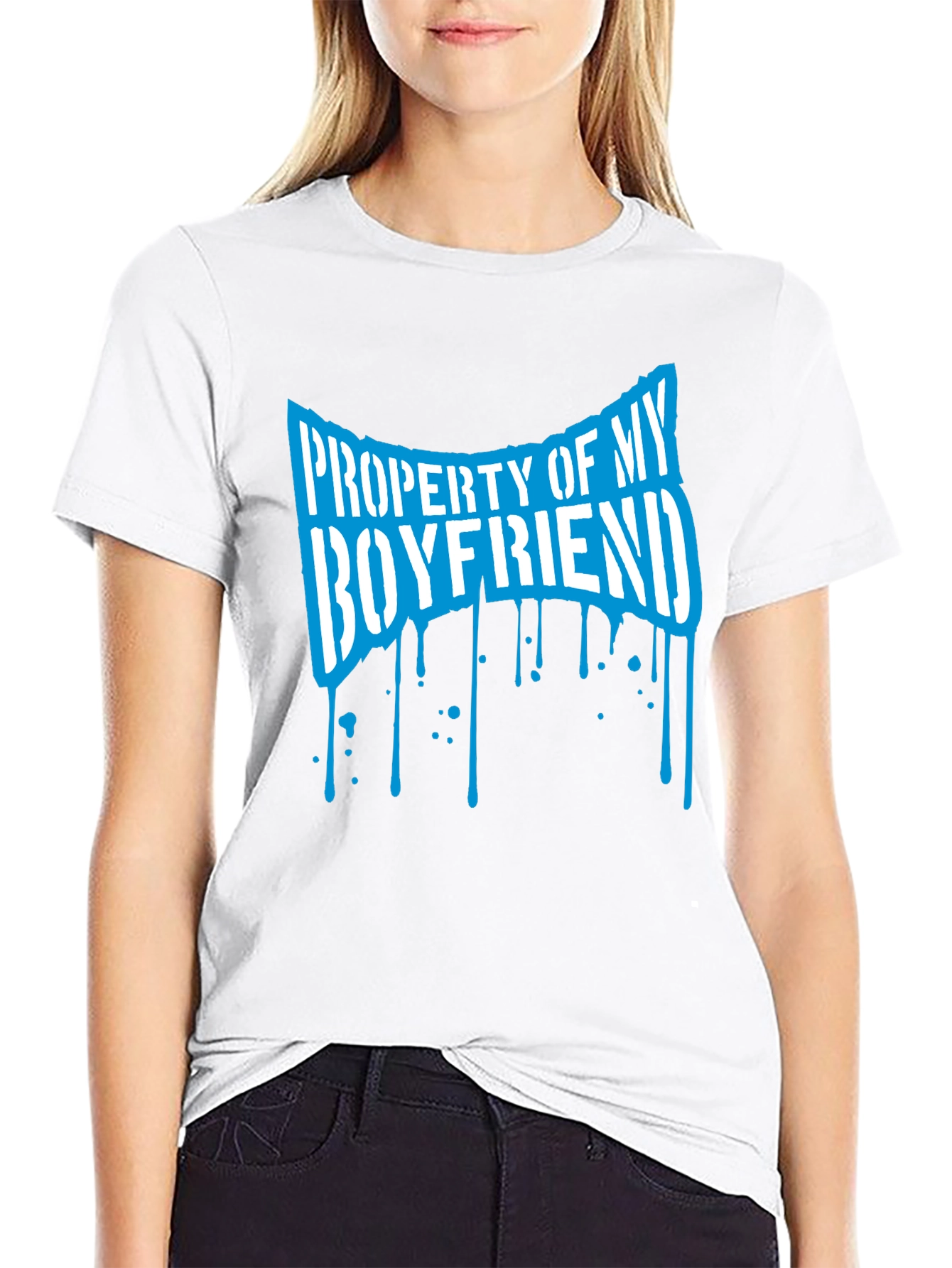 Property of My Boyfriend Graphic T-Shirt