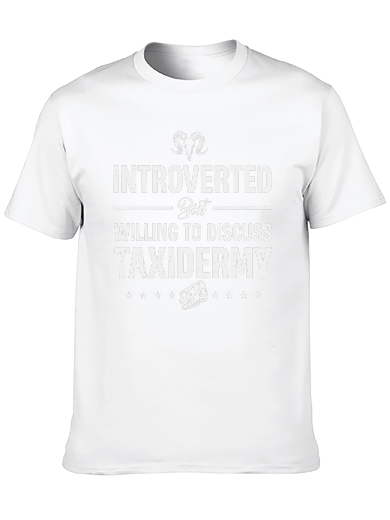 Introverted Taxidermy T-Shirt Funny Gift