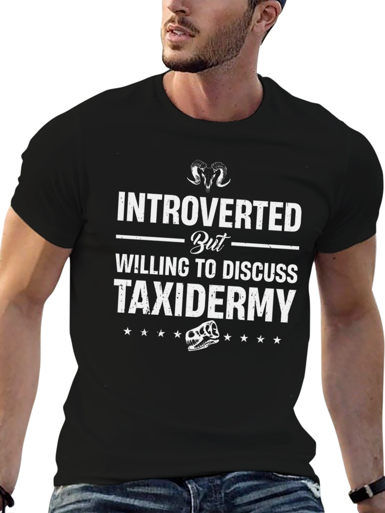 Introverted Taxidermy T-Shirt Funny Gift
