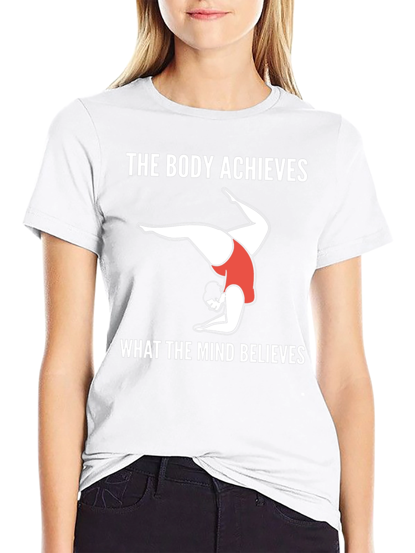 Body Achieves Mind Believes Graphic Tee