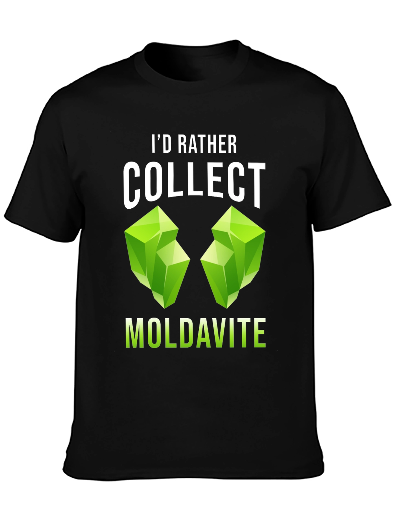 Collect Moldavite T-Shirt - Gemstone Lover Apparel