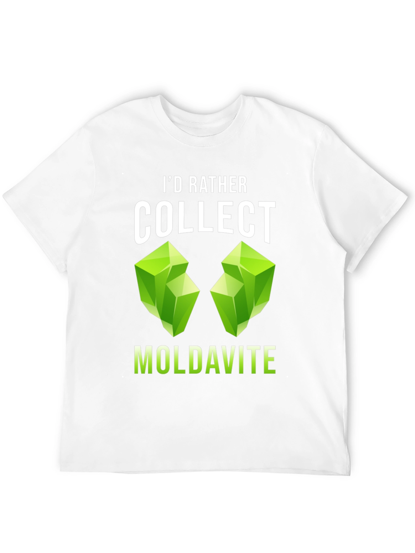 Collect Moldavite T-Shirt - Gemstone Lover Apparel