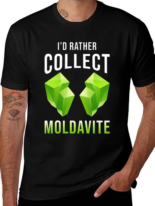 Collect Moldavite T-Shirt - Gemstone Lover Apparel