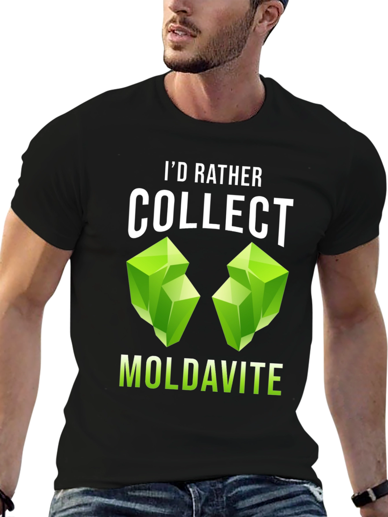 Collect Moldavite T-Shirt - Gemstone Lover Apparel