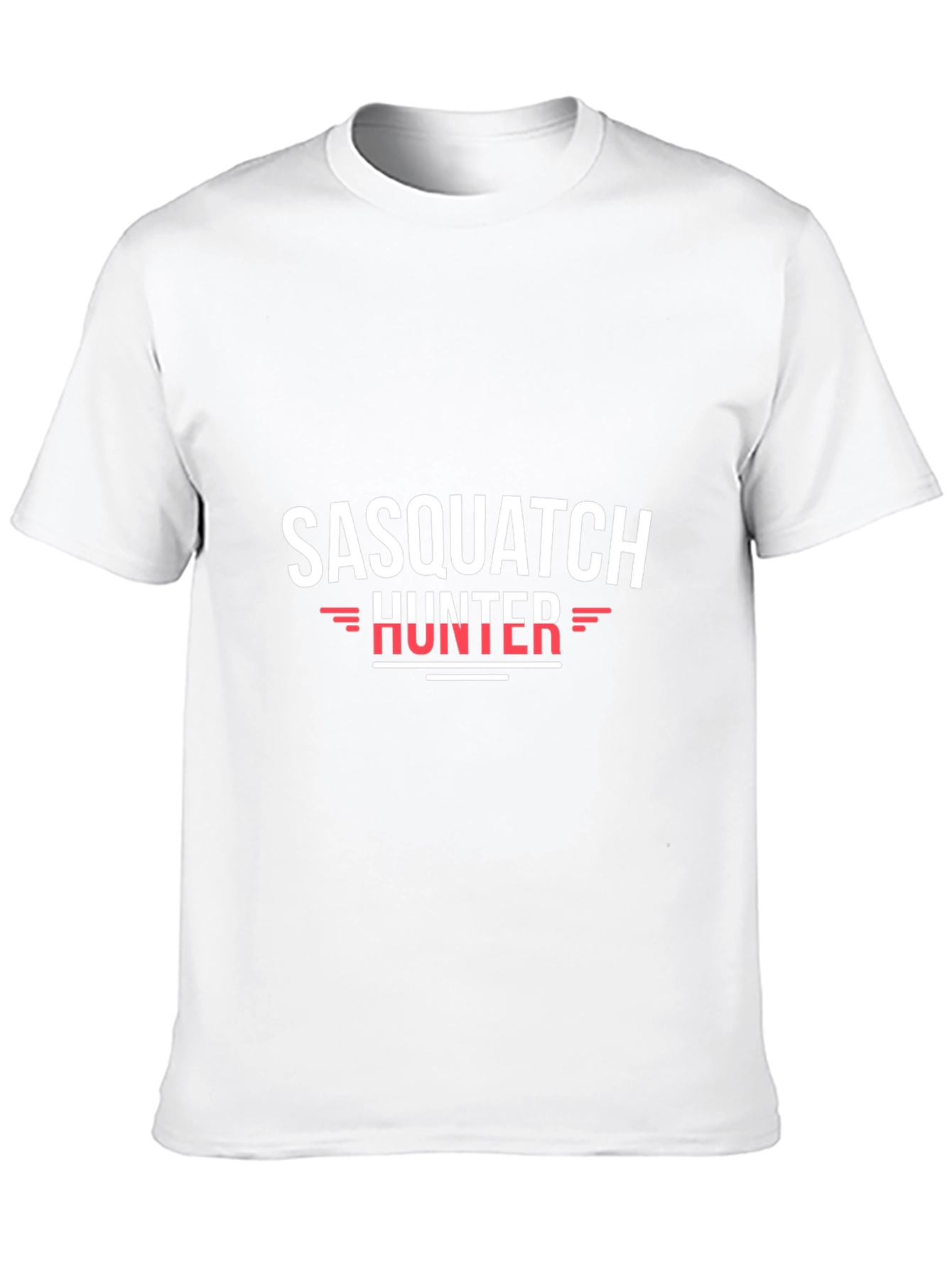 Sasquatch Hunter Black T-Shirt - Novelty Graphic Tee