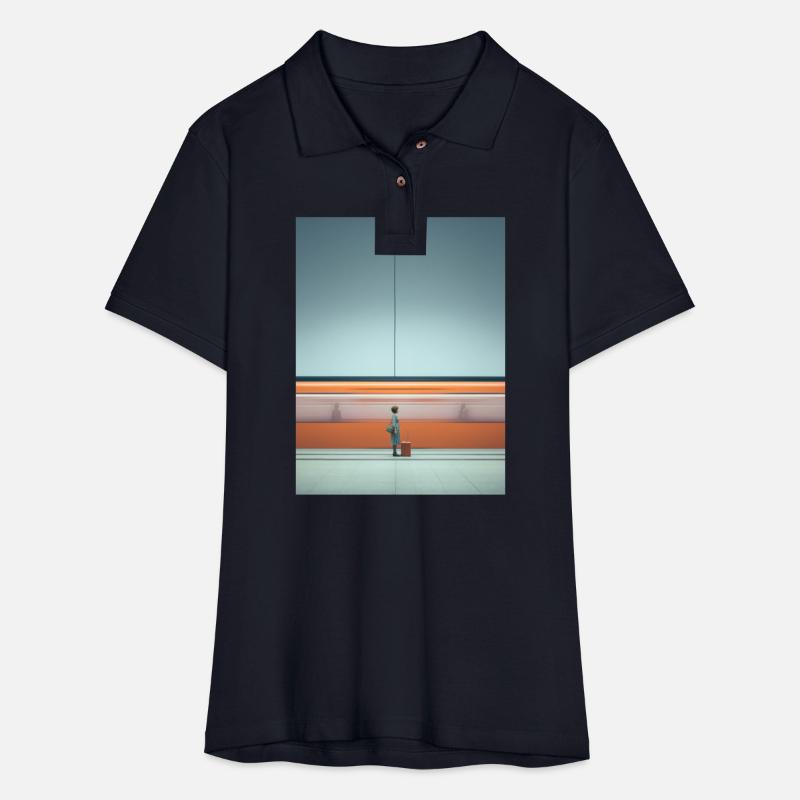 Traveler with Suitcase