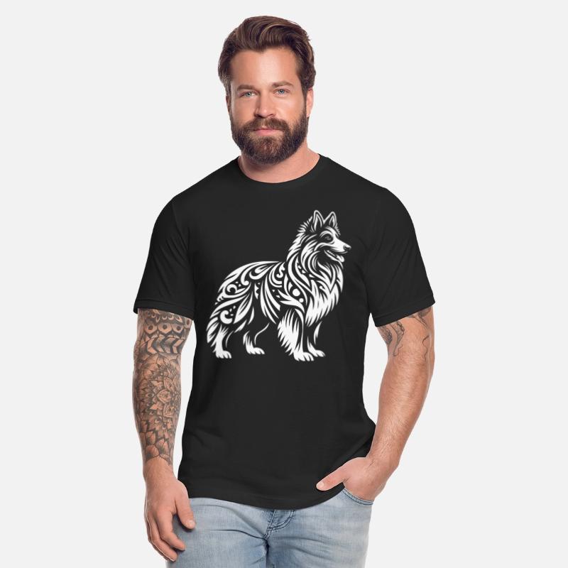 Tribal Belgian Sheepdog