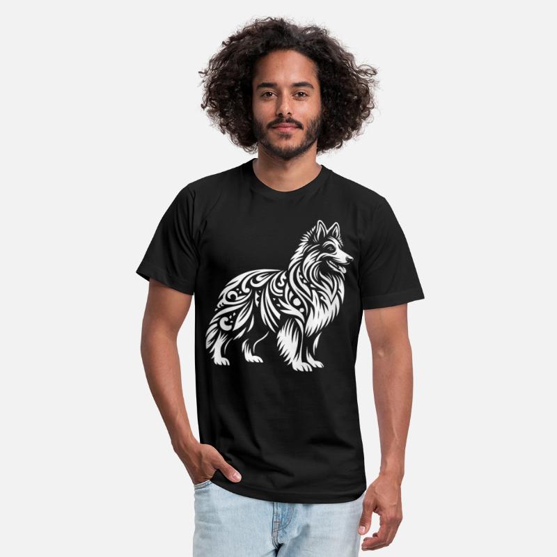 Tribal Belgian Sheepdog