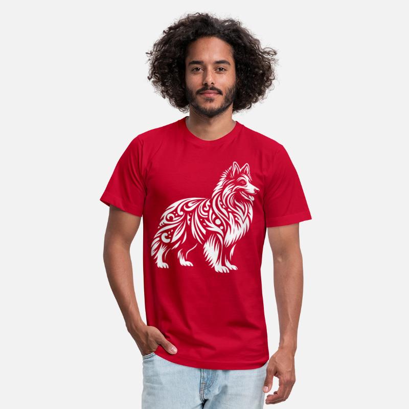 Tribal Belgian Sheepdog