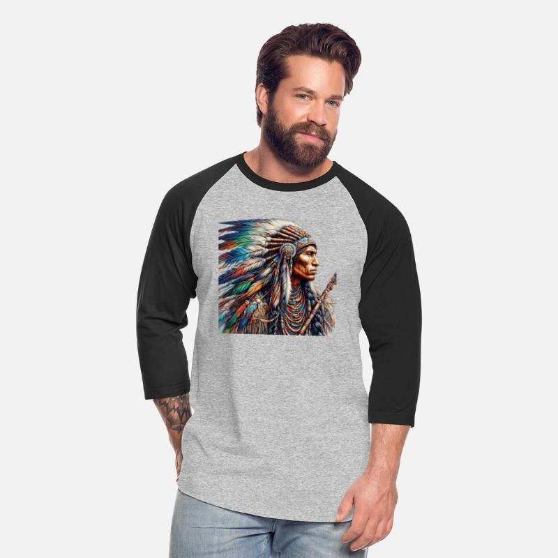 Tribal Chief Spirit - Feather Art