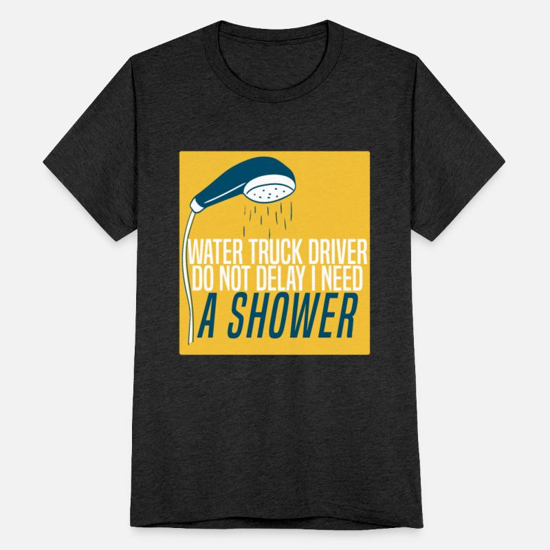 Truck Driver Shower Water Truck Driver