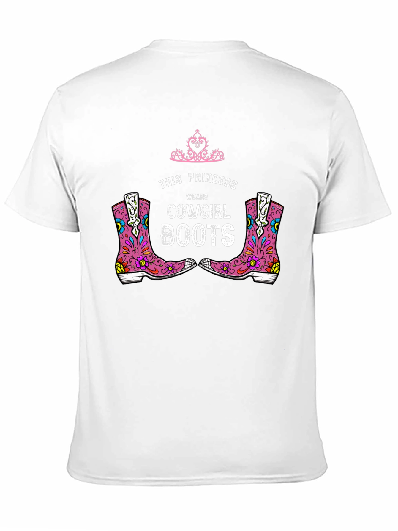 Cowgirl Boots Princess T-Shirt