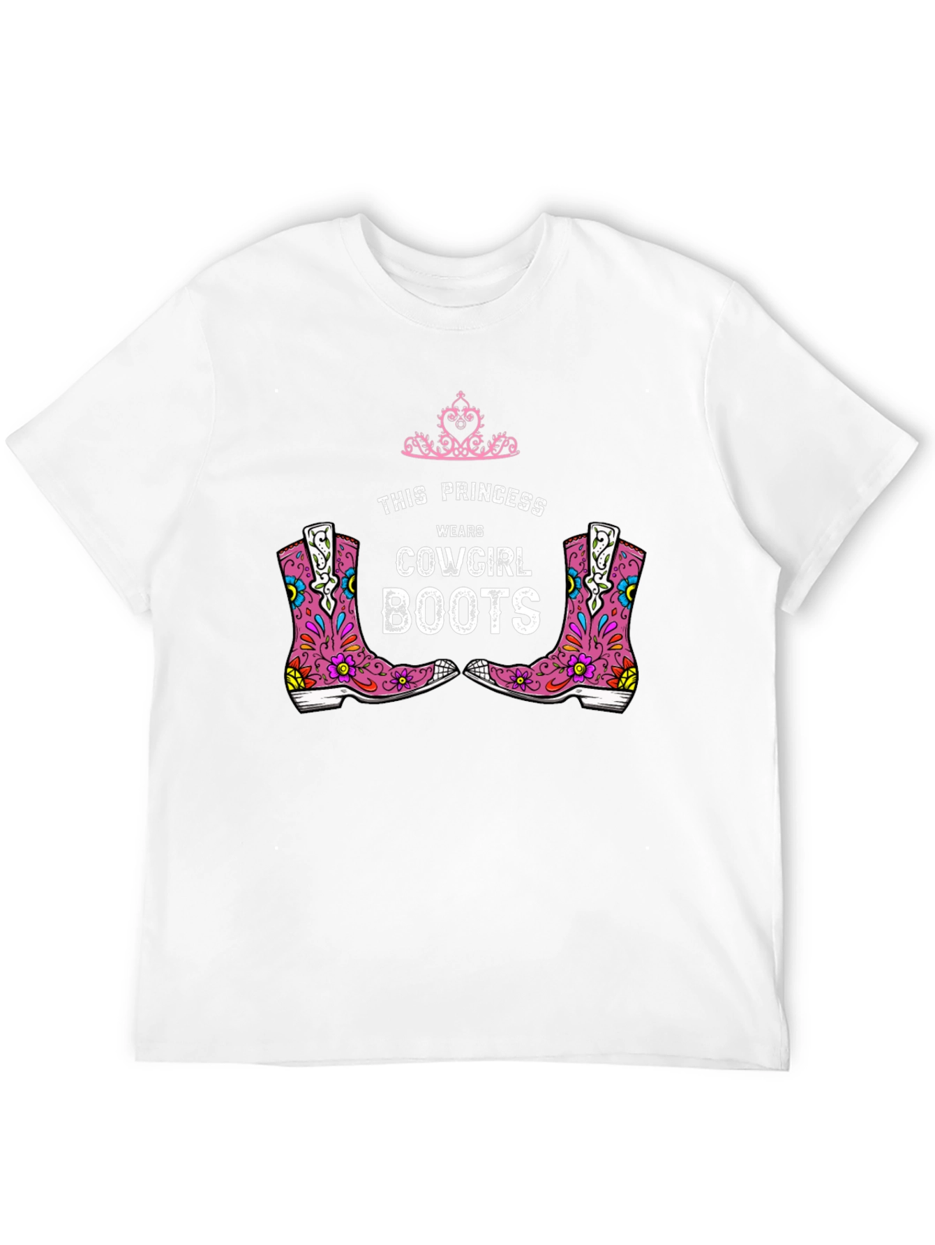 Cowgirl Boots Princess T-Shirt