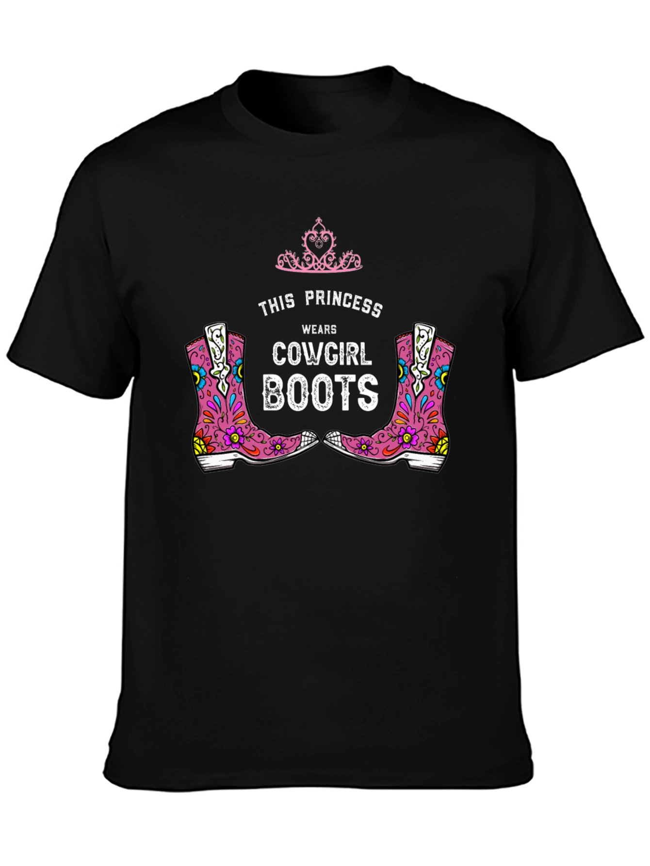 Cowgirl Boots Princess T-Shirt