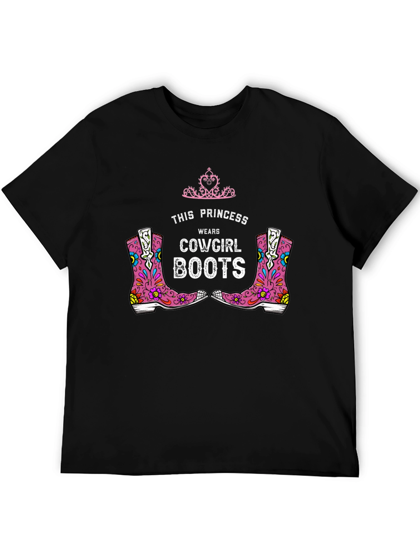 Cowgirl Boots Princess T-Shirt